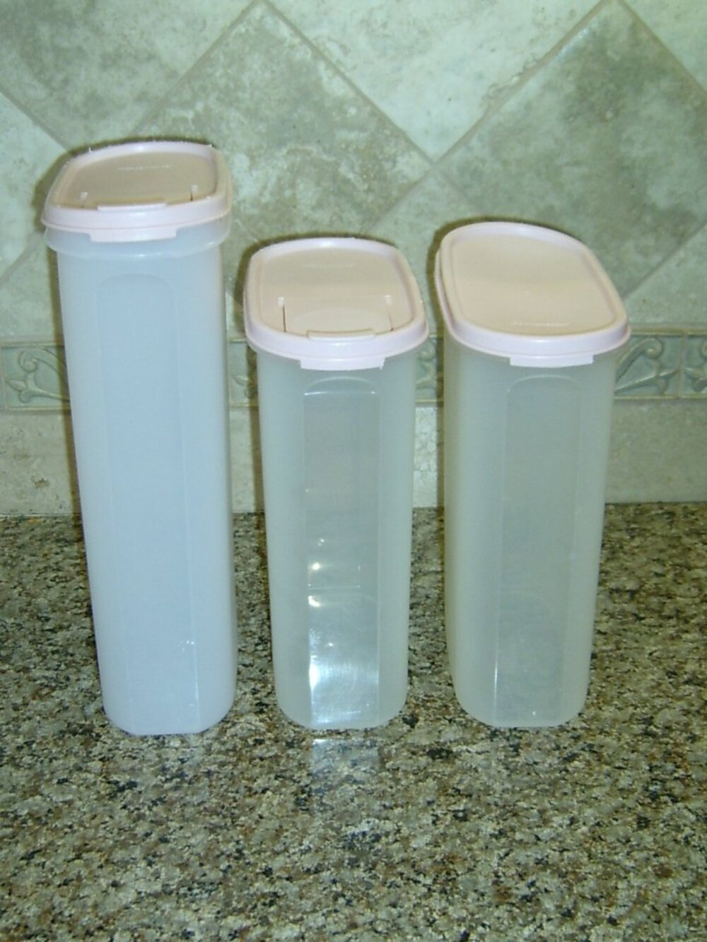 Tupperware Storage Pantry Containers (3)